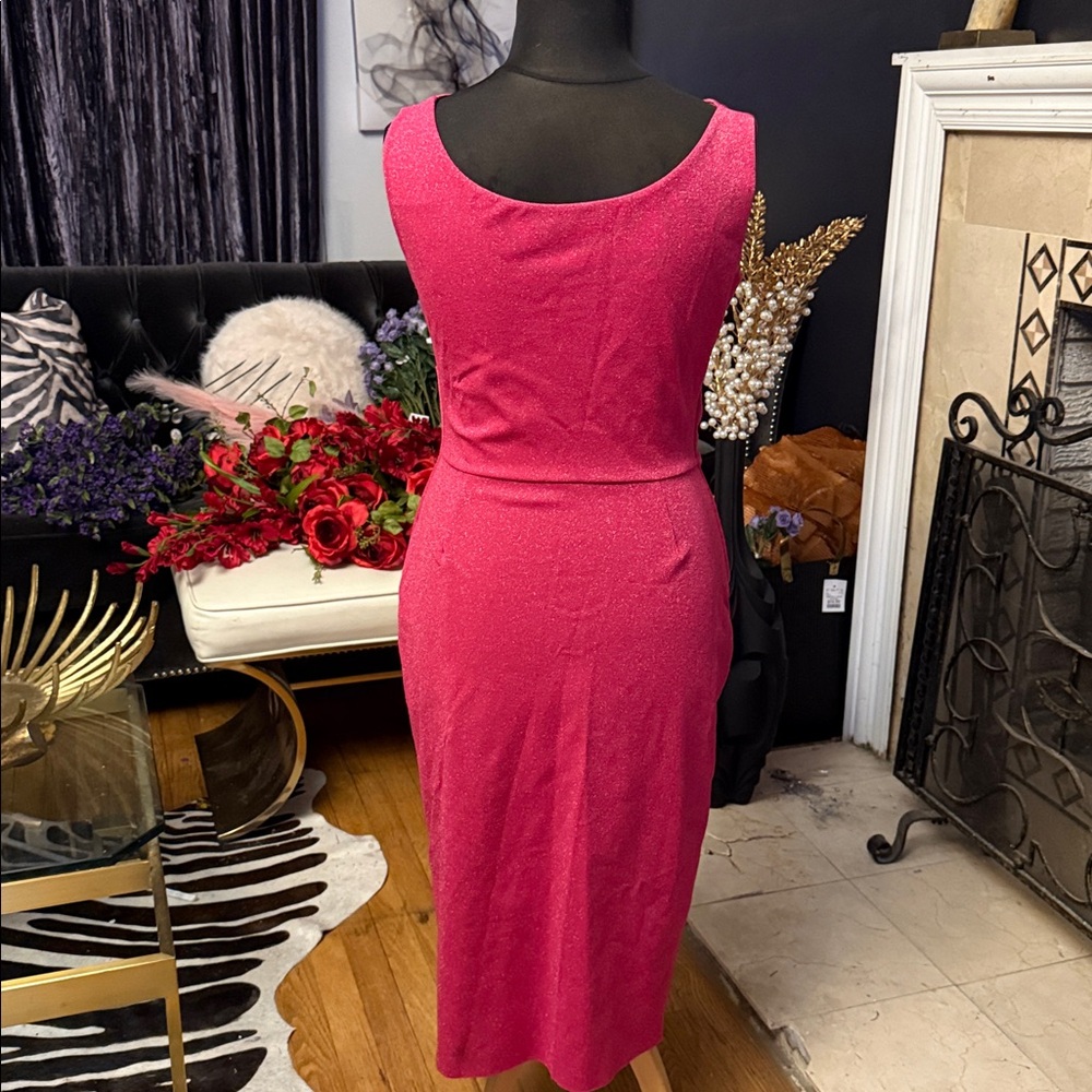 CHIARA BONILA PETITE ROBE
Hotaru Boat-Neck Sleeveless Bow Dress - Picture 6 of 8